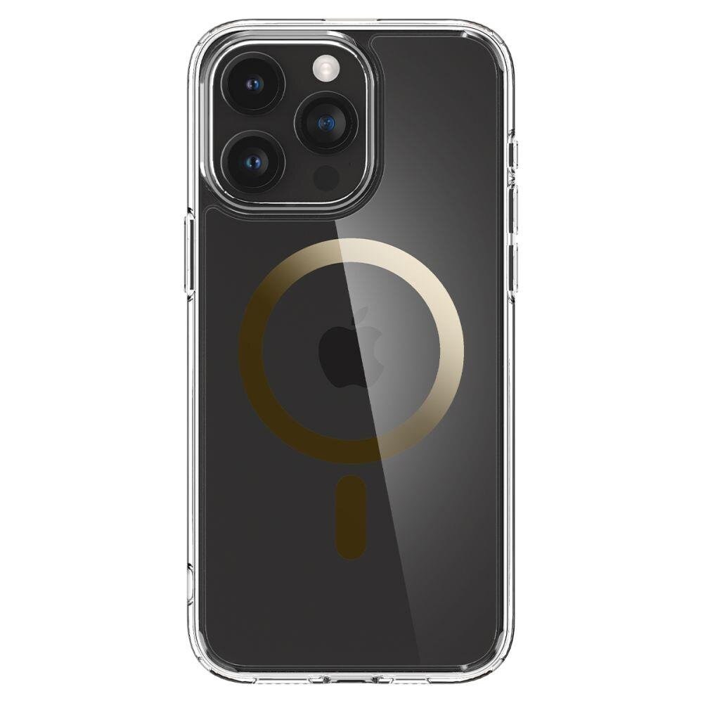 Spigen Ultra Hybrid Bakskal MagSafe till iPhone 15 Pro - Guld