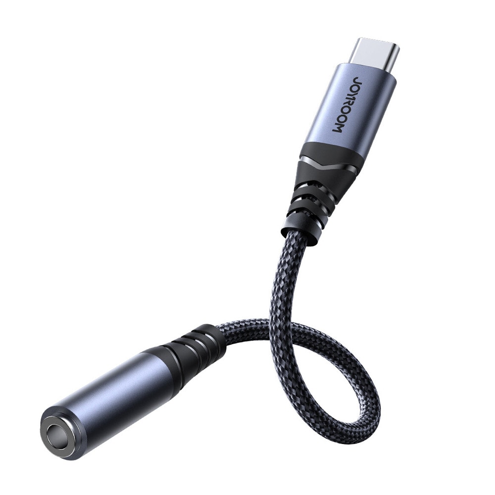 Joyroom Ljudadapter USB-C till 3,5mm - Svart