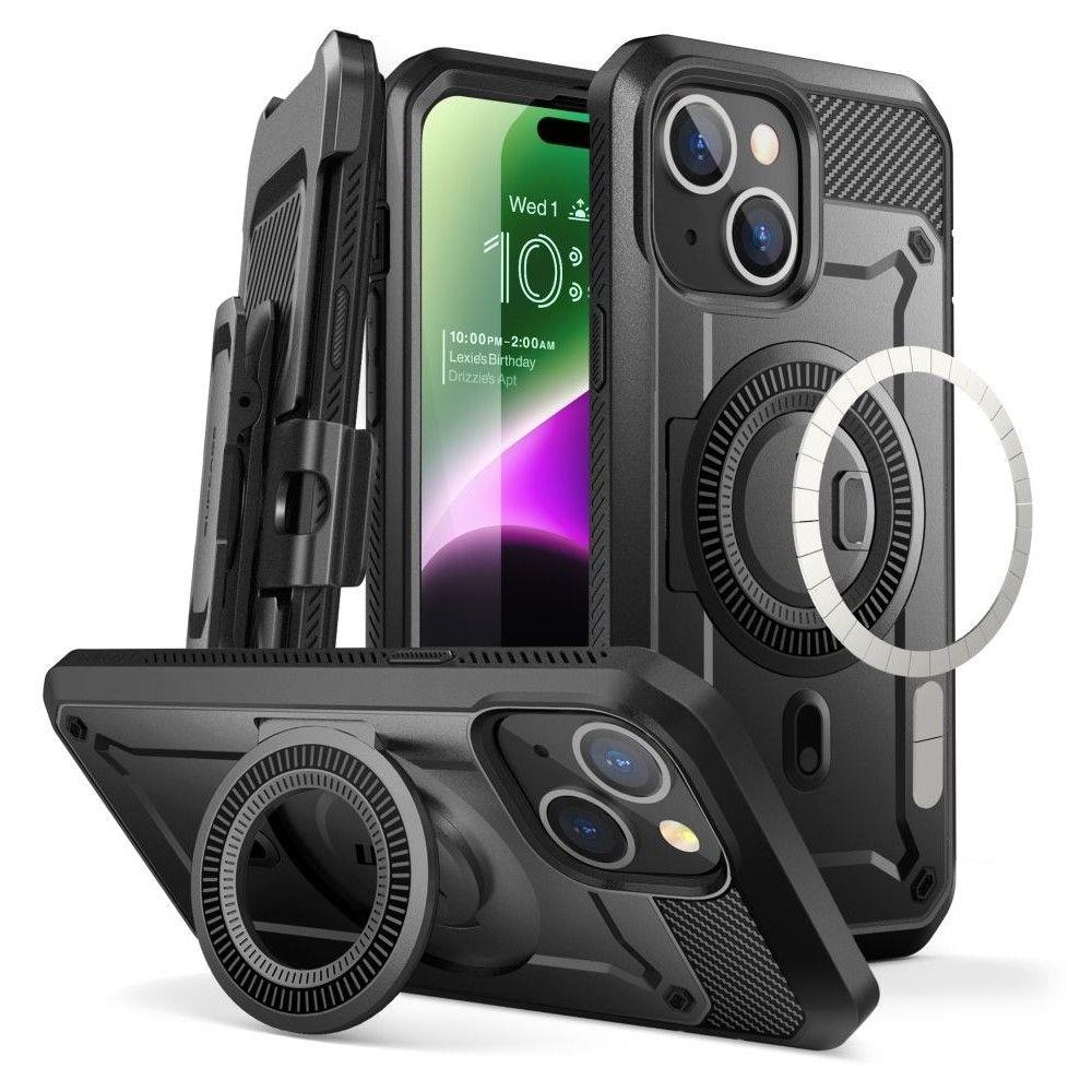 Supcase Ub Pro Mag Skyddfodral med MagSafe till iPhone 15 - Svart
