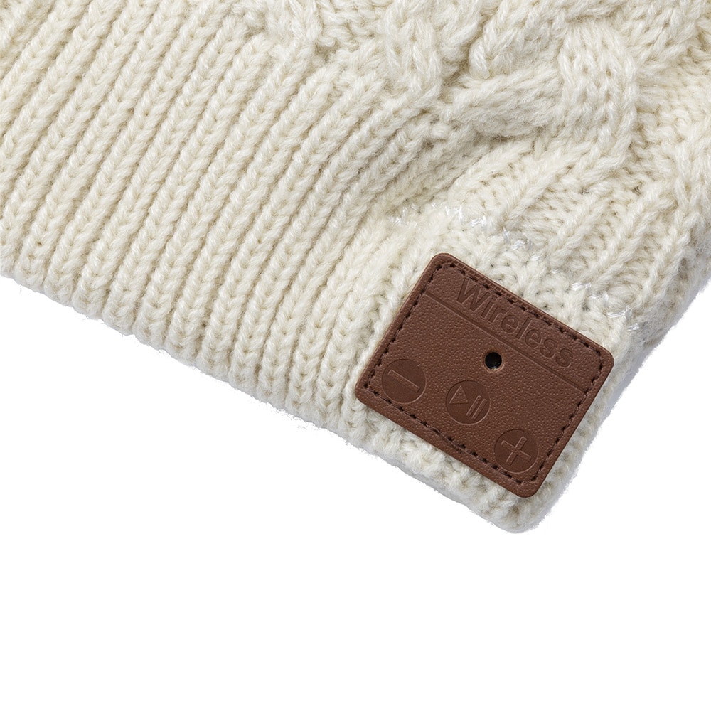 Gadgetmonster Bluetooth Beanie - Hvid