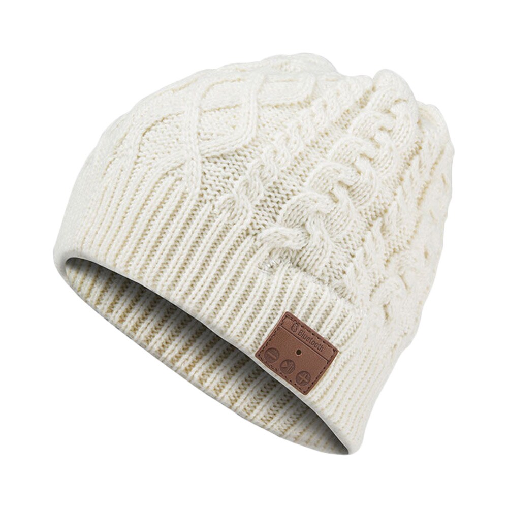 Gadgetmonster Bluetooth Beanie - Hvid