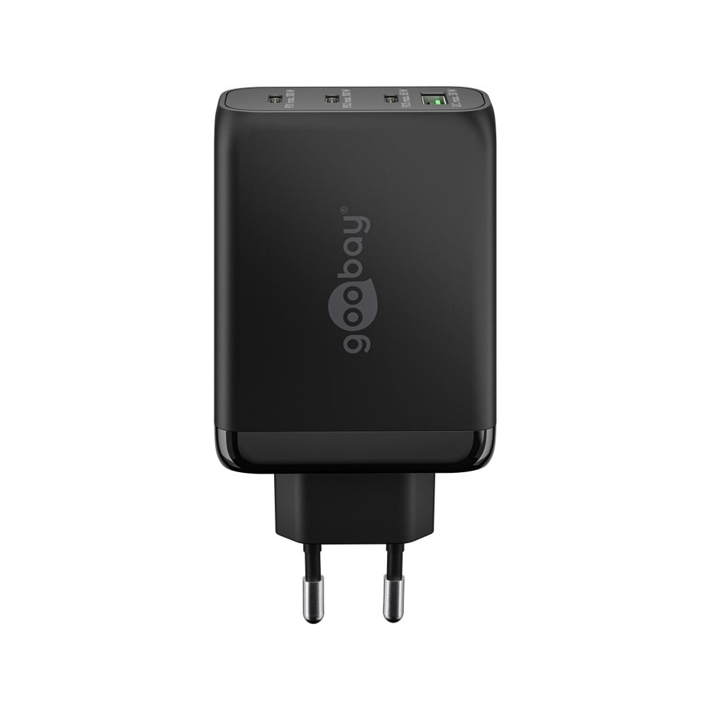 GooBay USB-C PD GaN Multiportladdare 100W - Svart