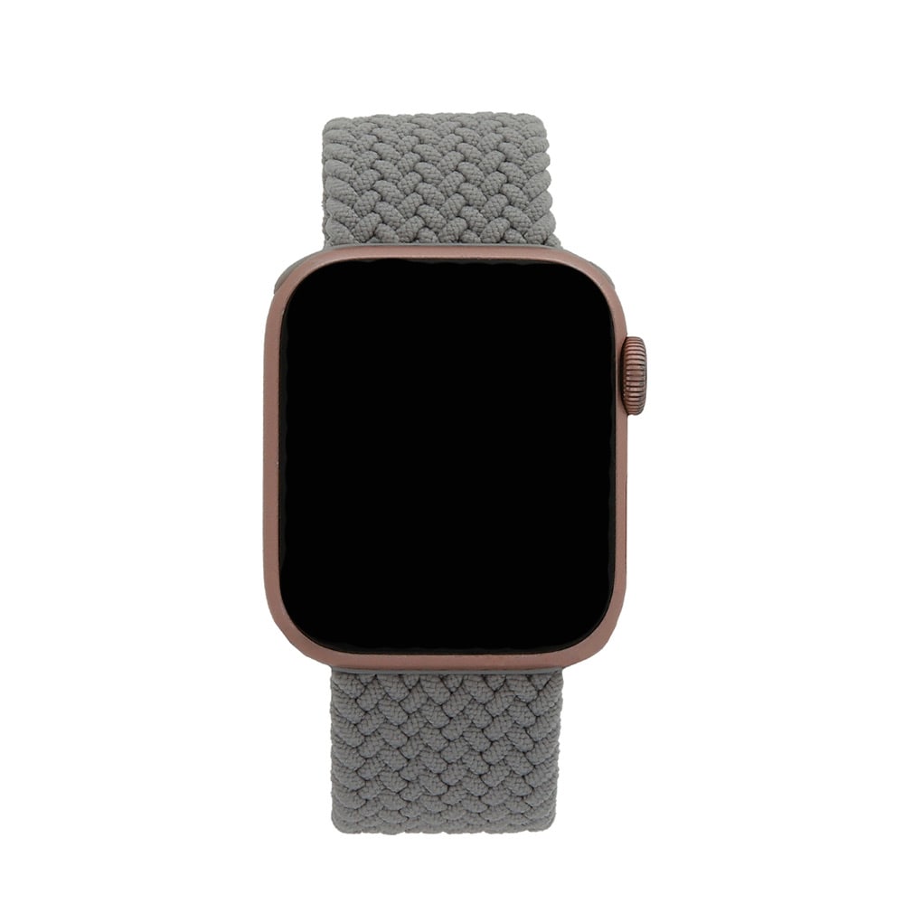 Elastiskt Armband till Apple Watch 42/44/45mm 155mm - Ljusgrå