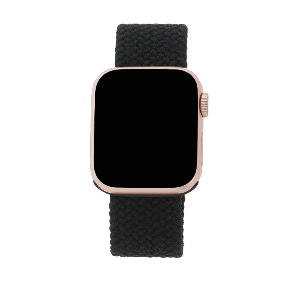 Elastiskt Armband till Apple Watch 42/44/45mm 135mm - Svart