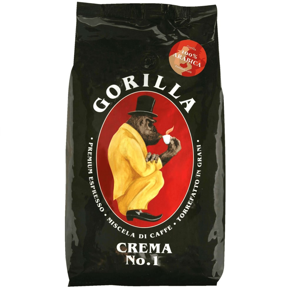 Gorilla Espresso Crema No.1 Kaffebönor 1kg
