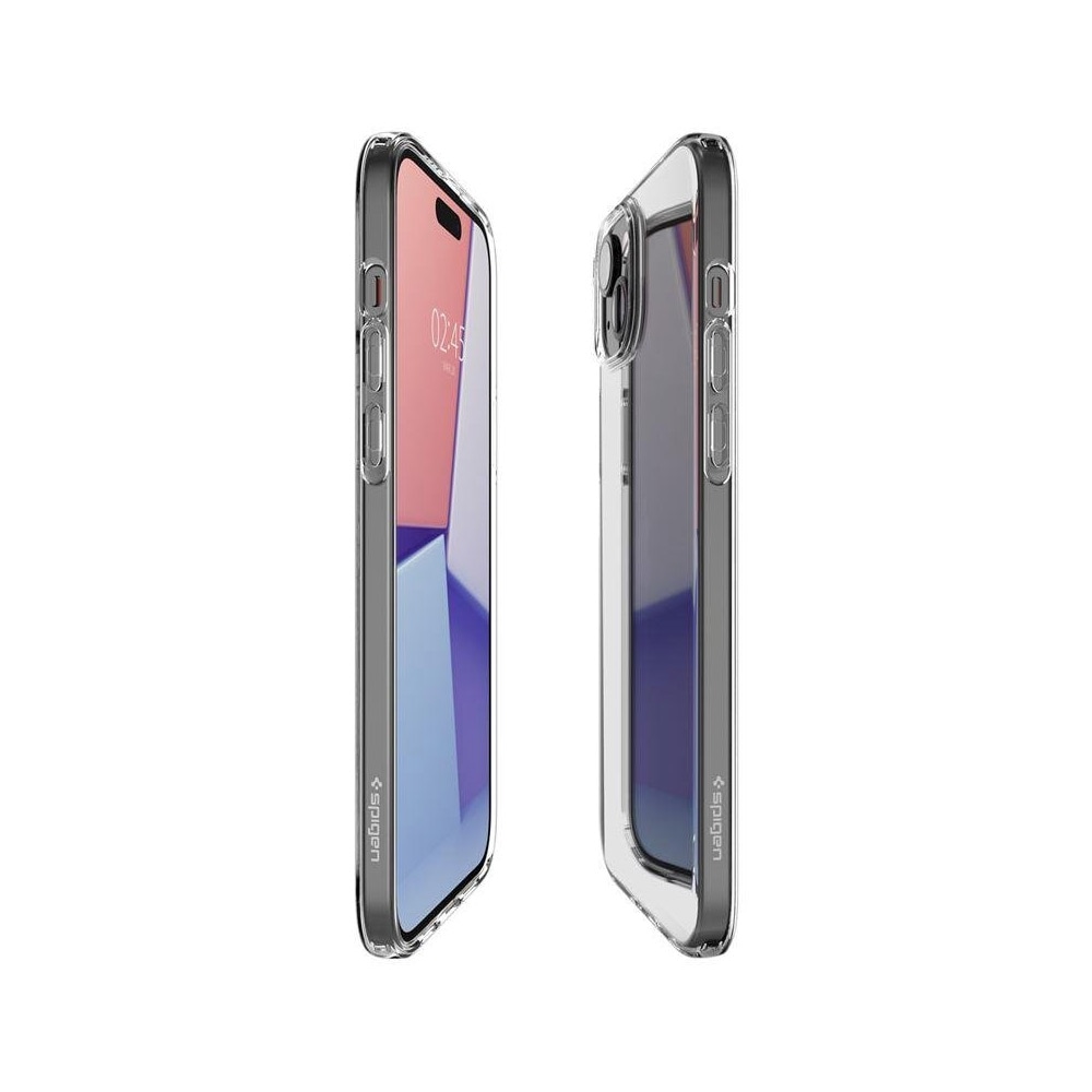 Spigen Liquid Crystal till iPhone 15 Plus - Crystal Clear