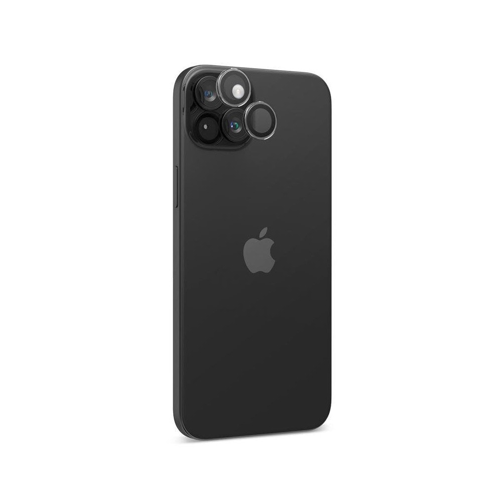 Spigen Glas.TR EZ Fit Kameraskydd till iPhone 15 Pro / 15 Pro Max 2-pack