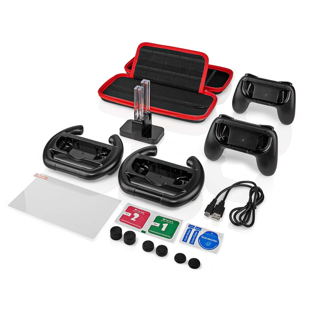 Nedis Gaming Starter Kit till Nintendo Switch (OLED) 13 delar