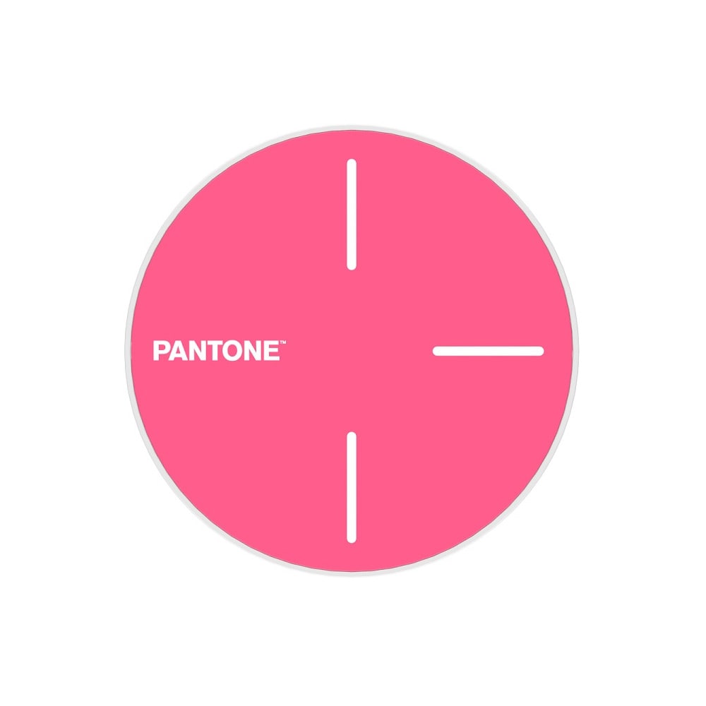 Pantone Trådlös Laddare 15W - Rosa 184C