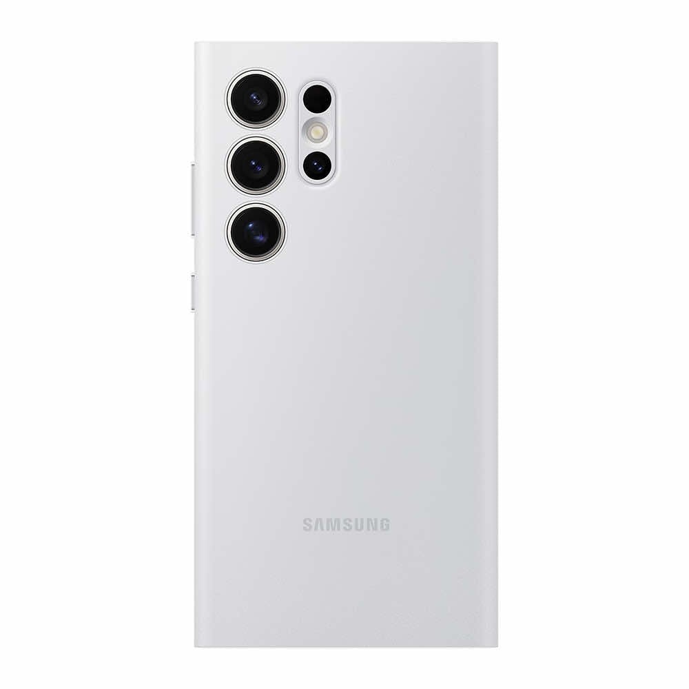 Samsung Smart View Wallet Case till Galaxy S24 Ultra - Vit