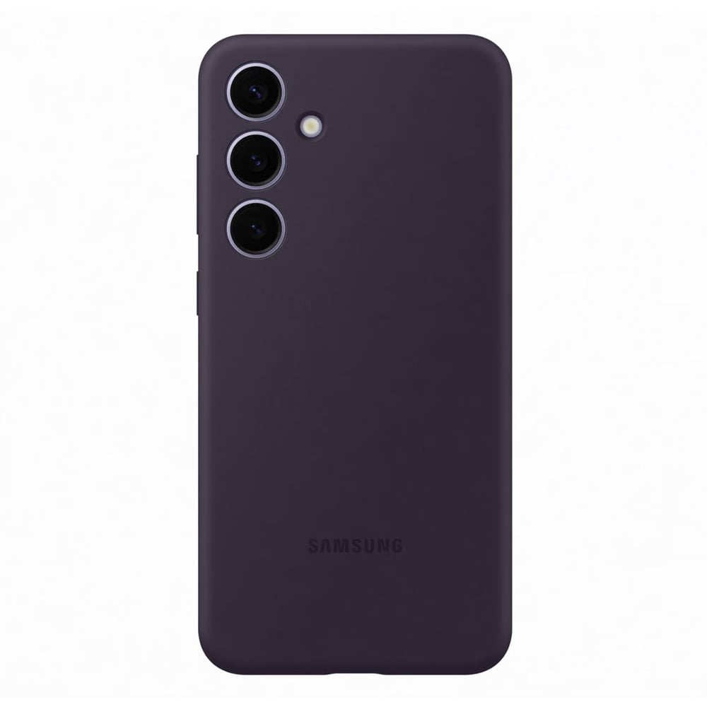 Samsung Silicone Case till Galaxy S24+ - Dark Violet