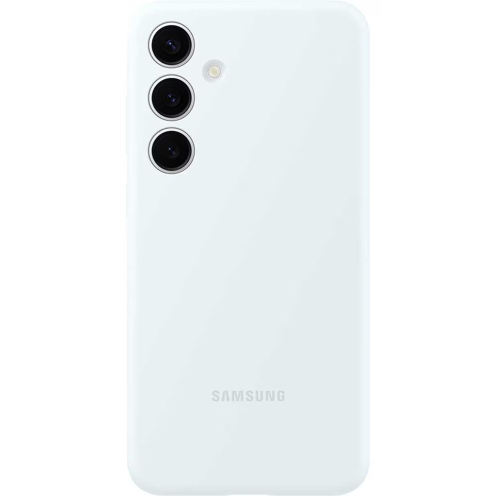 Samsung Silicone Case till Galaxy S24+ - Vit
