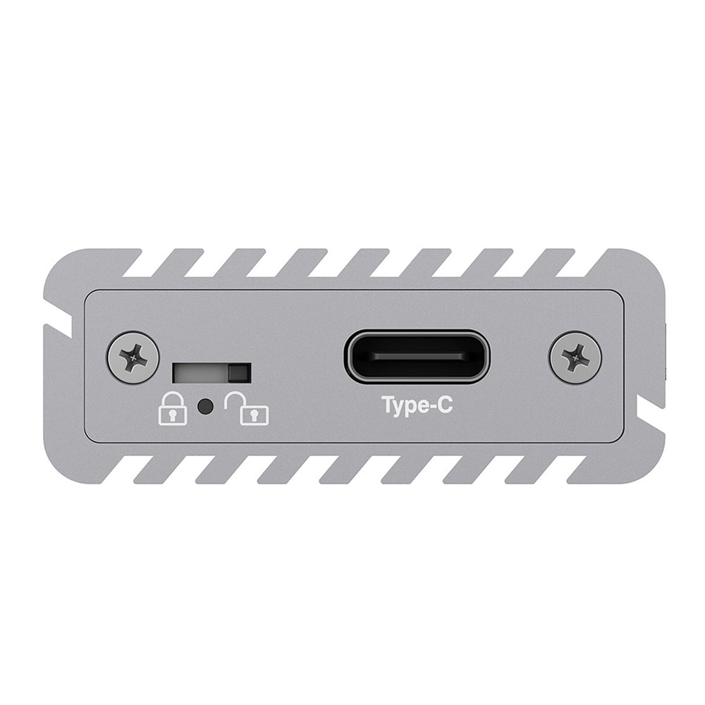 ICY BOX M.2 Hårddisk Kabinett med USB-C