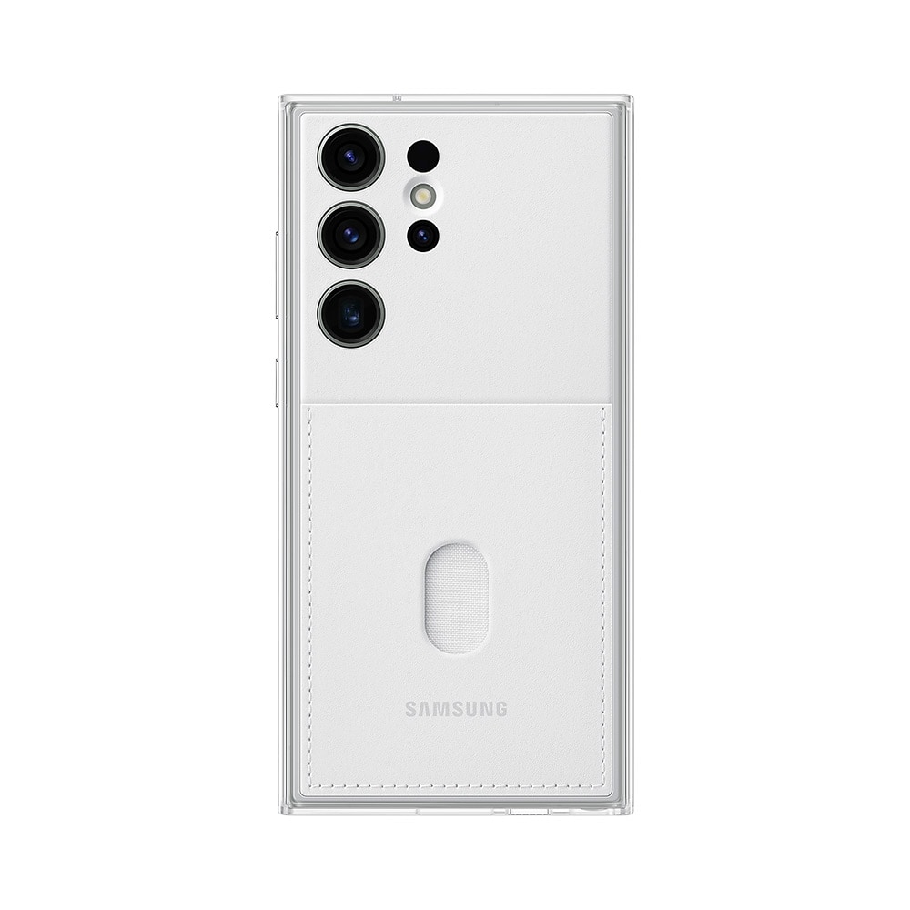 Samsung Frame Case till Galaxy S23 Ultra - Vit