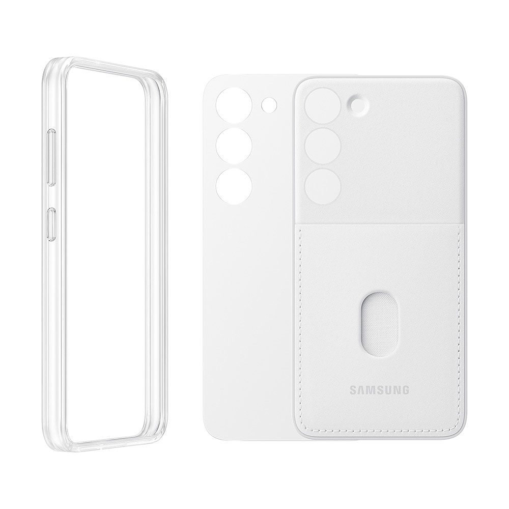 Samsung Frame Case till Galaxy S23 - Vit