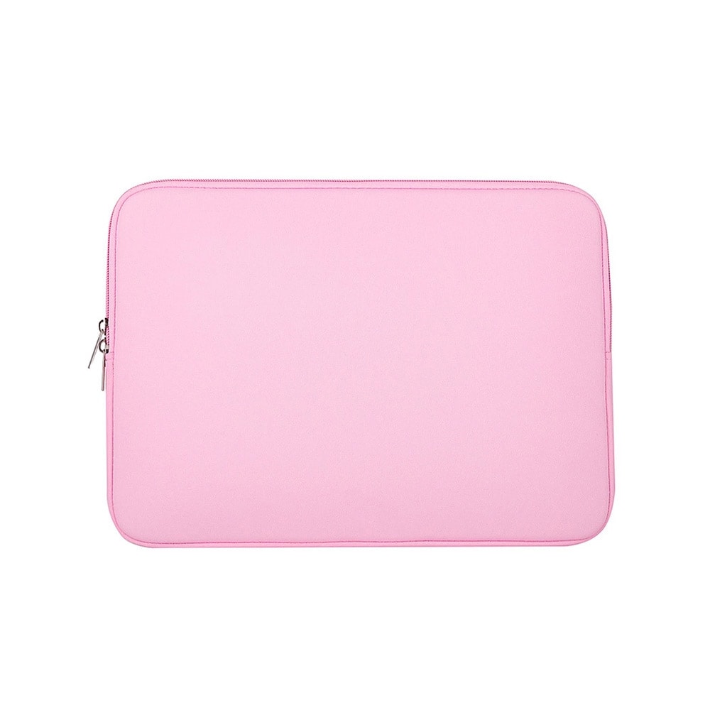 Laptopsleeve 15,6 tum rosa - laptopfodral / datorfodral i neopren / fodral till bärbar dator