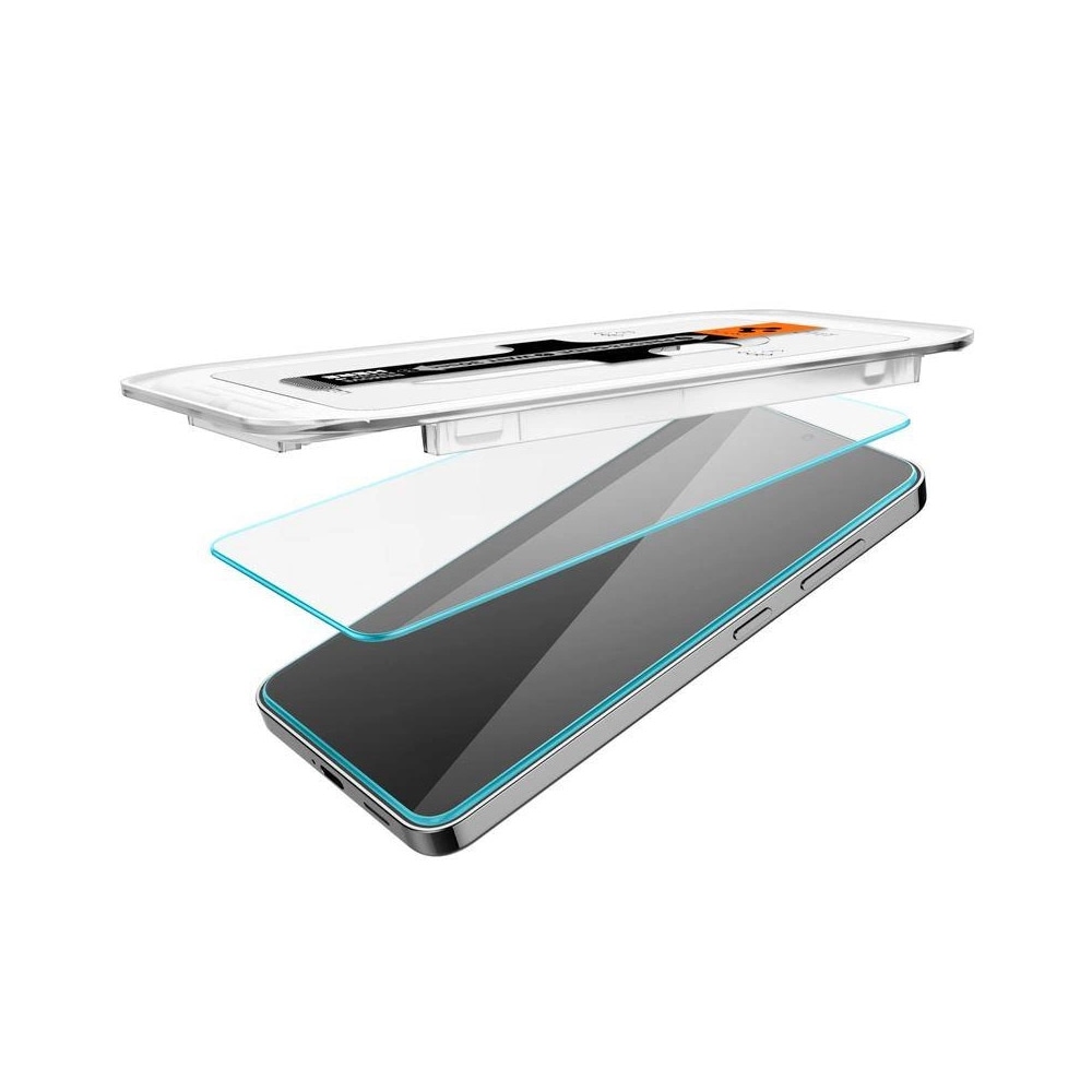 Spigen Glas.tR EZ Fit Härdat Skärmskydd till Samsung Galaxy S24 2-pack