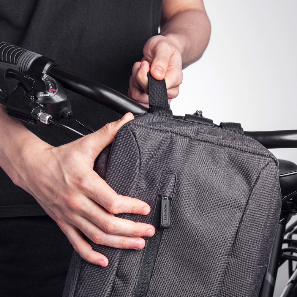 Wozinsky Väska för cykelstyre - Grå