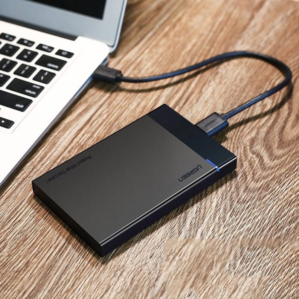 Ugreen Hårddisk kabinett för 2.5 '' SATA USB 3.2 Gen 1 5 Gbps