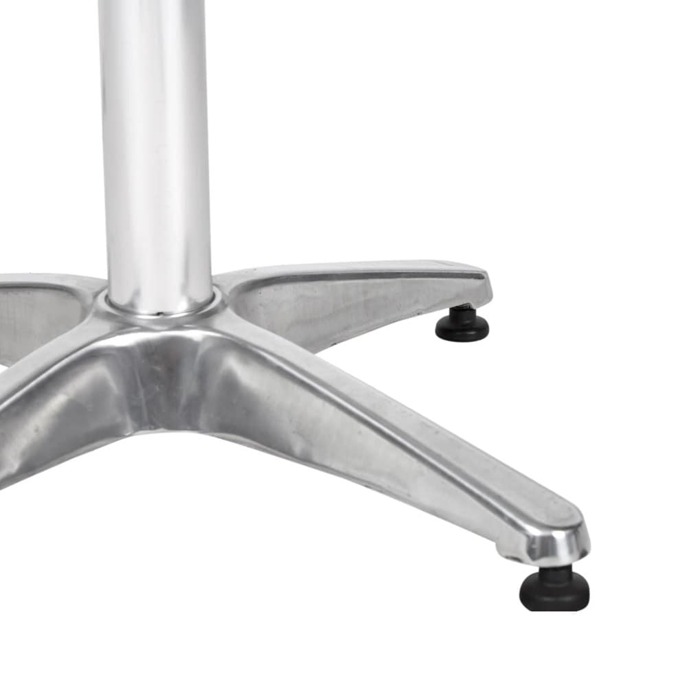 Aluminiumbord med justerbar höjd Ø60 cm / barbord runt / cafébord höj- och sänkbart