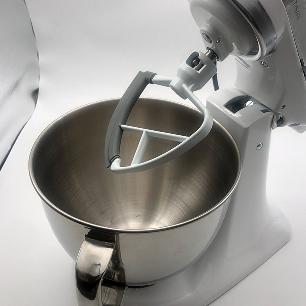 Flad mixer med silikone til Kitchen Aid 4.5-5QT