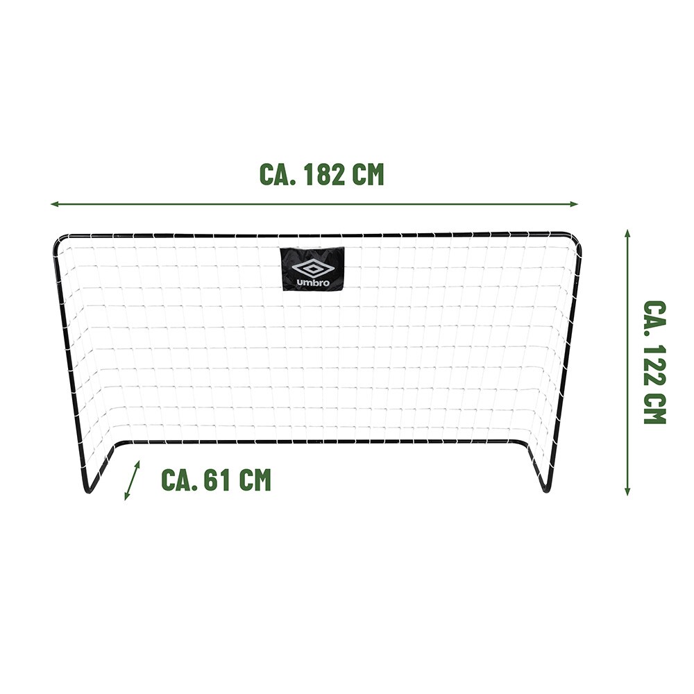 Umbro Fotbollsmål 182x122x61cm