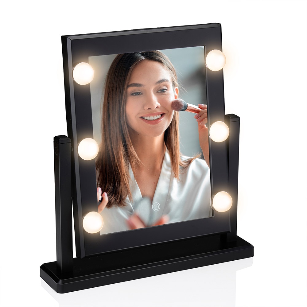 Sminkspegel 41cm med belysning - Tiltbar med Touchfunktion