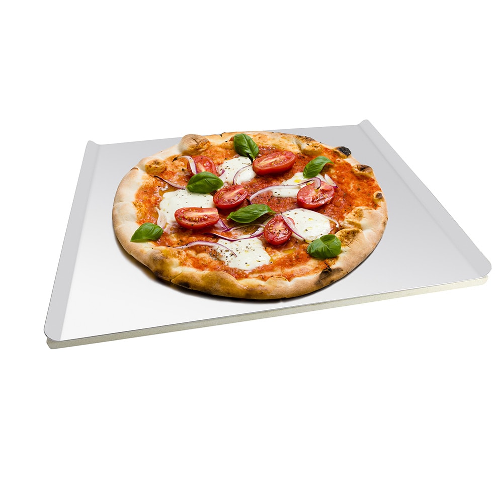 Dangrill pizzasten med aluminiumbricka 40x30cm