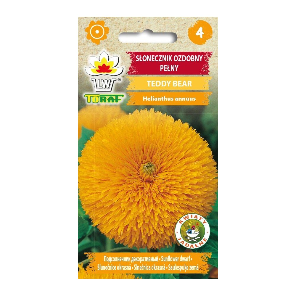 Fylld solros Teddy Bear