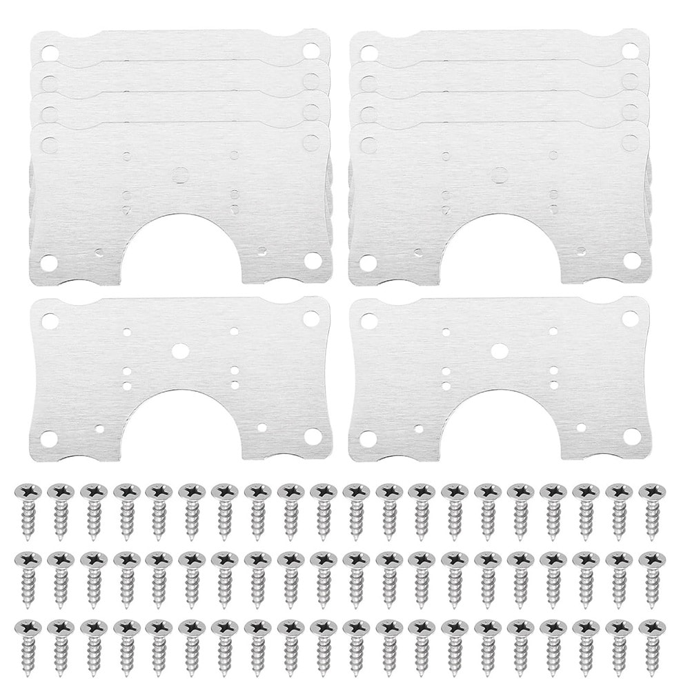 Reparationsplatta för gångjärn 90x50mm 10-pack