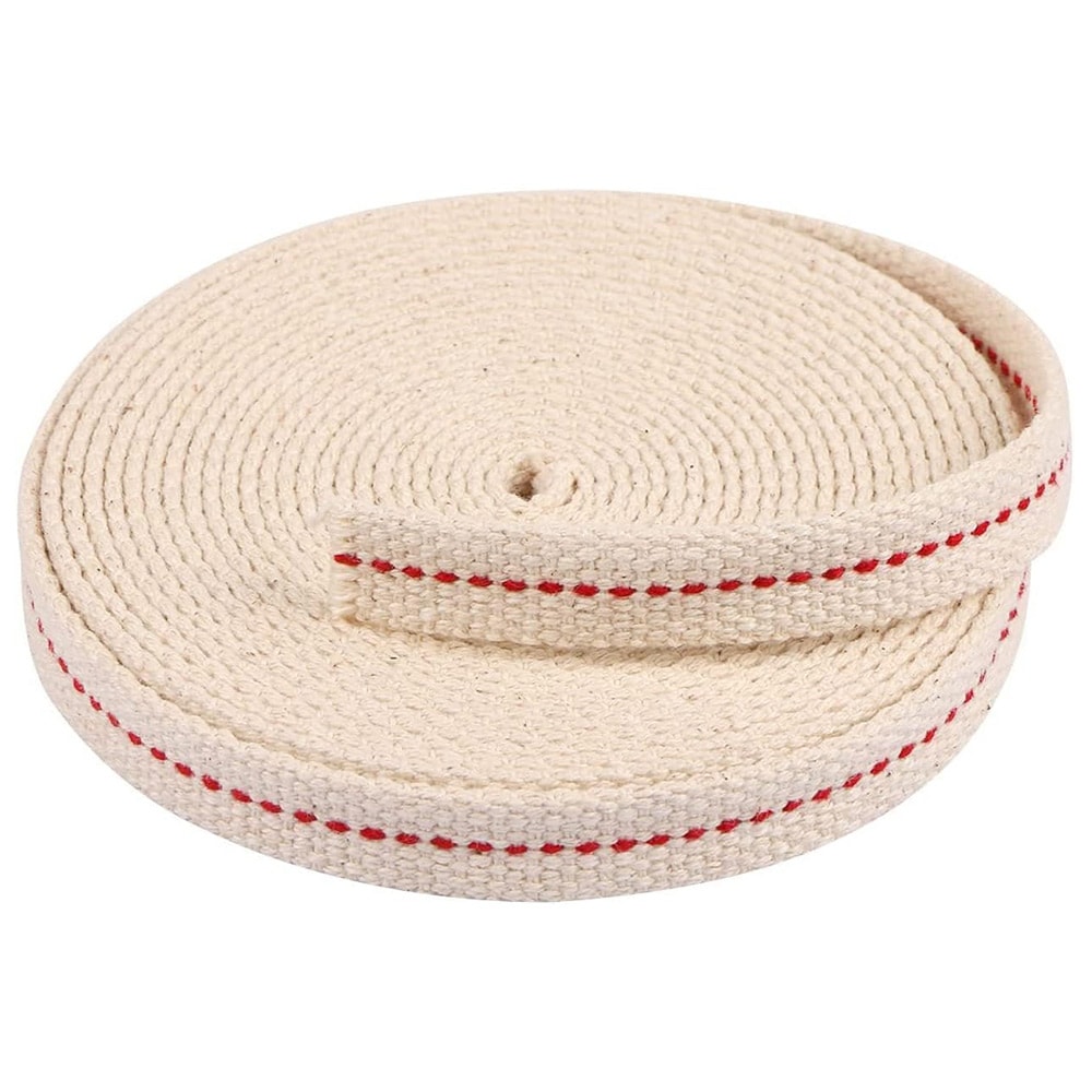 Bomullsveke till Olje- och fotogenlampa 12mm x 10m