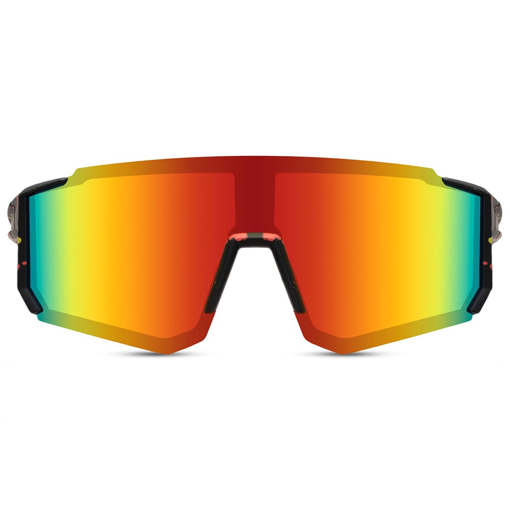 Sportiga Solglasögon med regnbågslins
