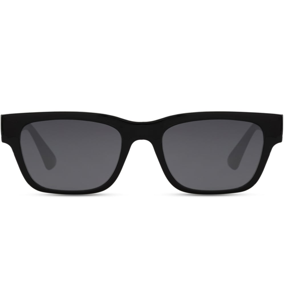 Solglasögon - Svarta med svart lins