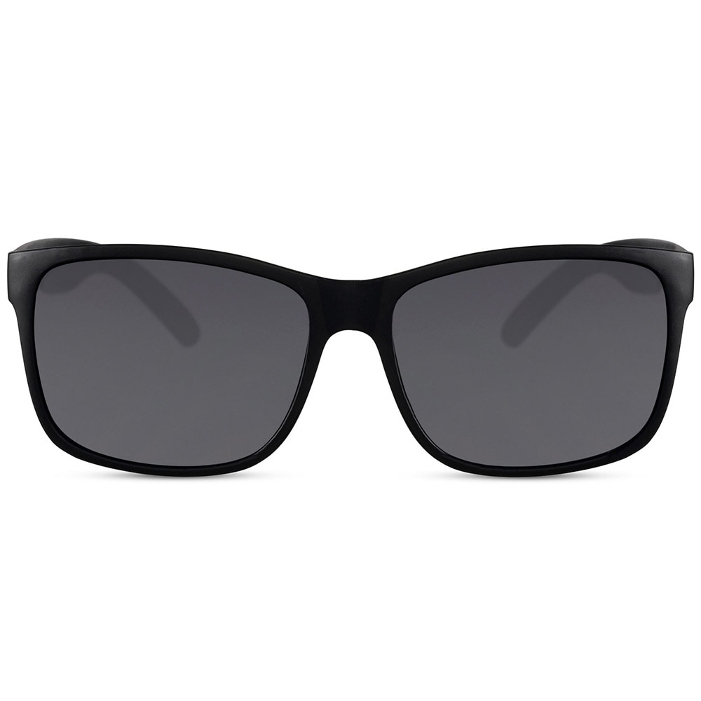 Svarta Solglasögon med svart lins