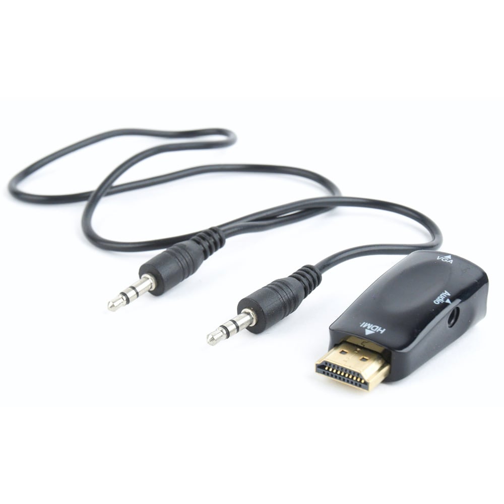 HDMI-Adapter - HDMI till VGA + Ljudkabel