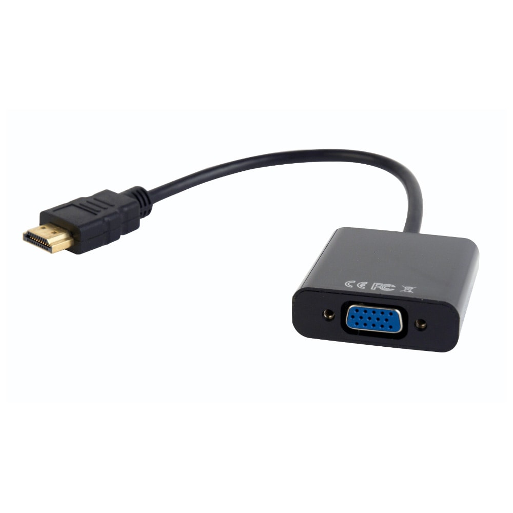 HDMI-Adapter - HDMI till VGA + Ljudkabel