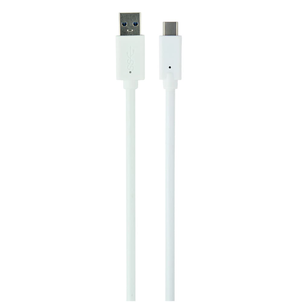 USB-Kabel - USB till USB-C 1m - Vit