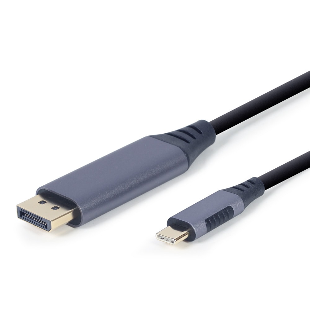 USB-C till Displayport-kabel 4K 60Hz 1,8m