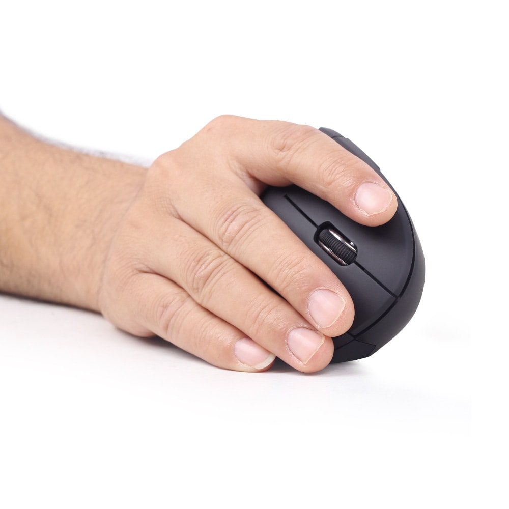 Ergonomisk Optisk Mus - Trådlös med 6 knappar