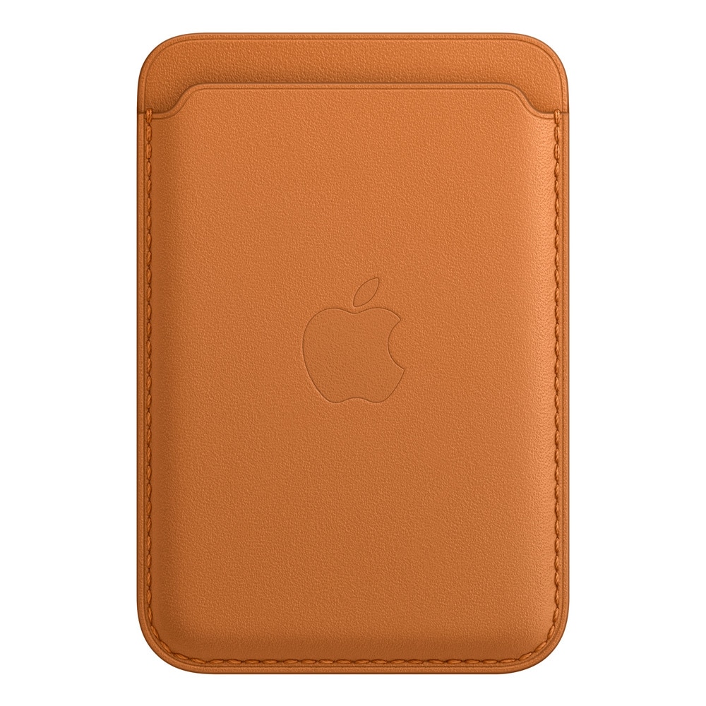 Apple Läderplånbok med Magsafe MM0Q3ZM/A till iPhone - Golden Brown