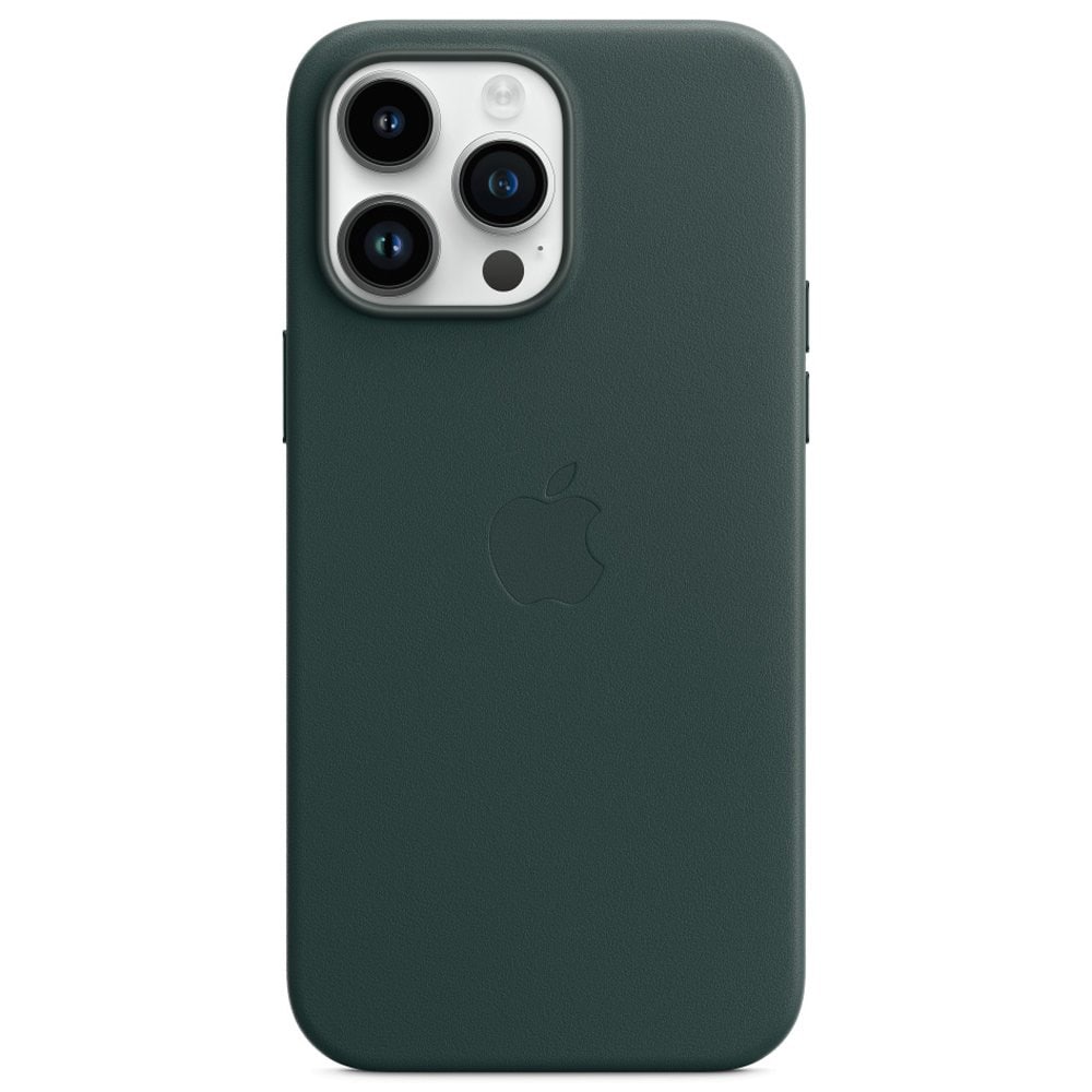 Apple Läderskal med MagSafe MPPN3ZM/A till iPhone 14 Pro Max - Forest Green