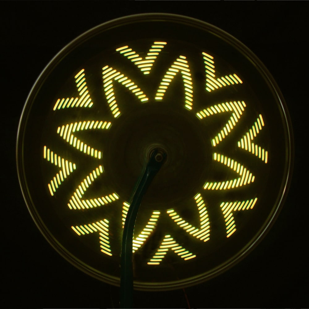 LED-ljus till cykelhjul - 21 ljuslägen