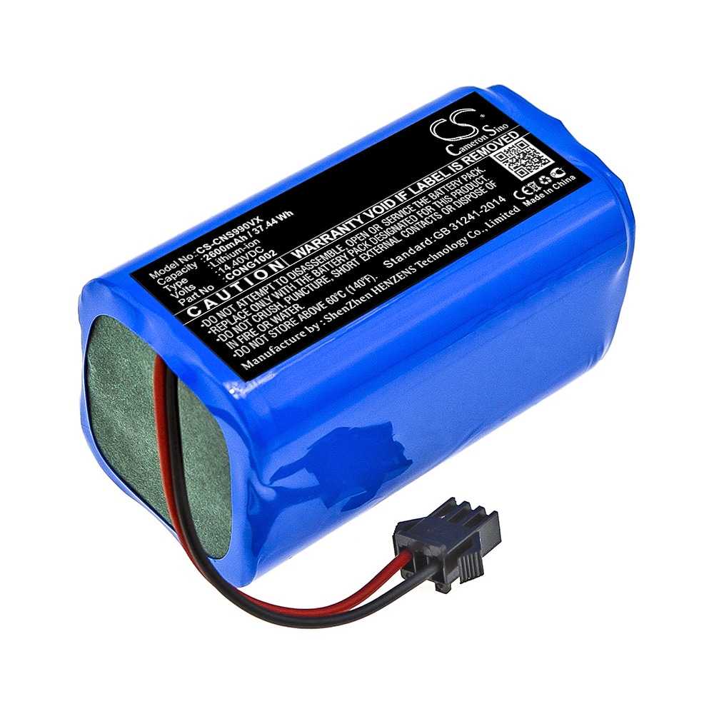 Batteri till CecoTec / Mamibot / Solac Robotdammsugare 14,4V 2600mAh