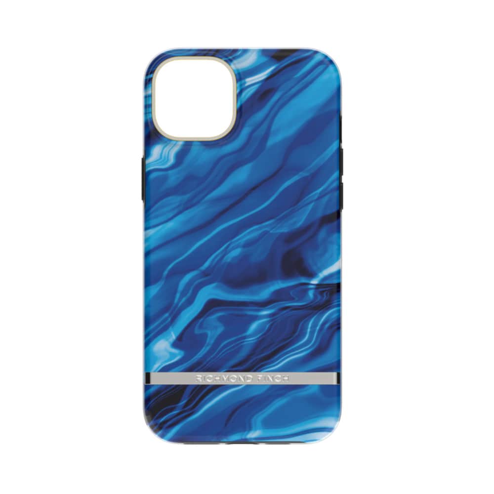 Richmond & Finch Bakskal till iPhone 14 Pro Max - Blue Waves