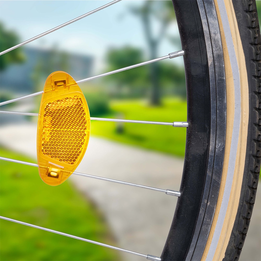 Dunlop cykelreflex för hjul 4-pack