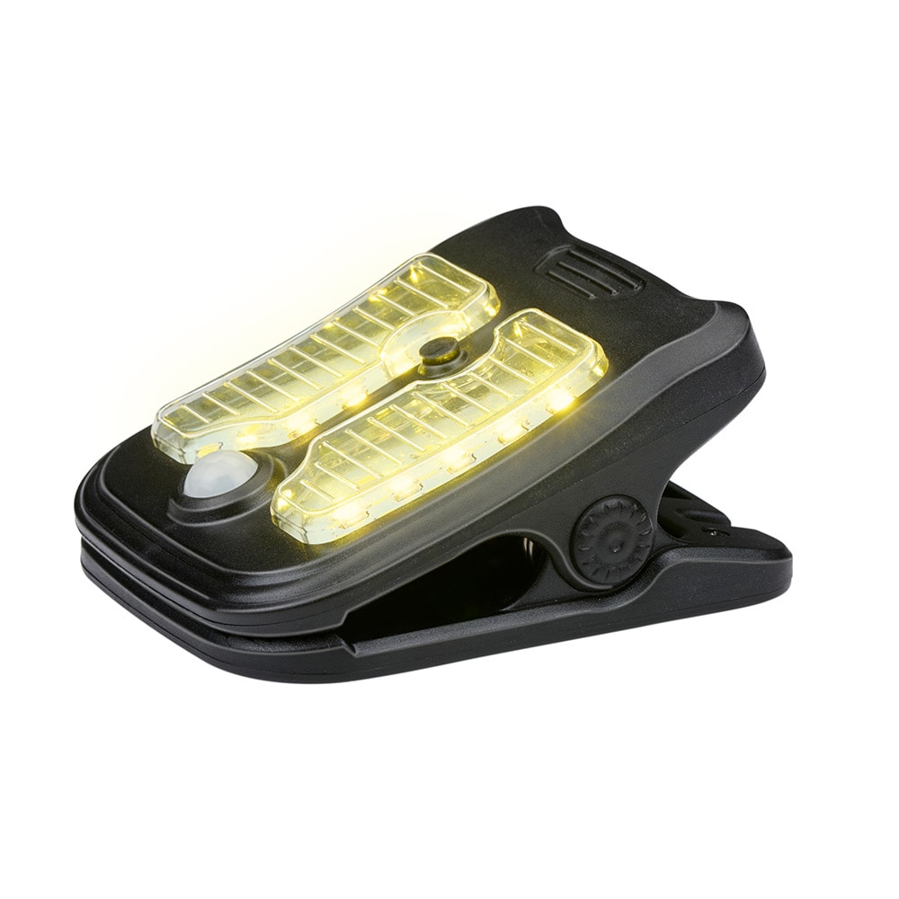 Grundig LED-Clip med solcellsladdning