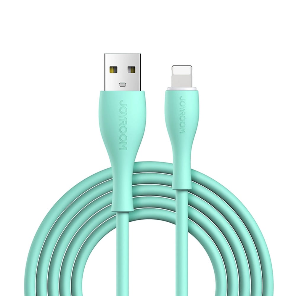 Joyroom USB-kabel USB till Lightning 3A 2m - Grön