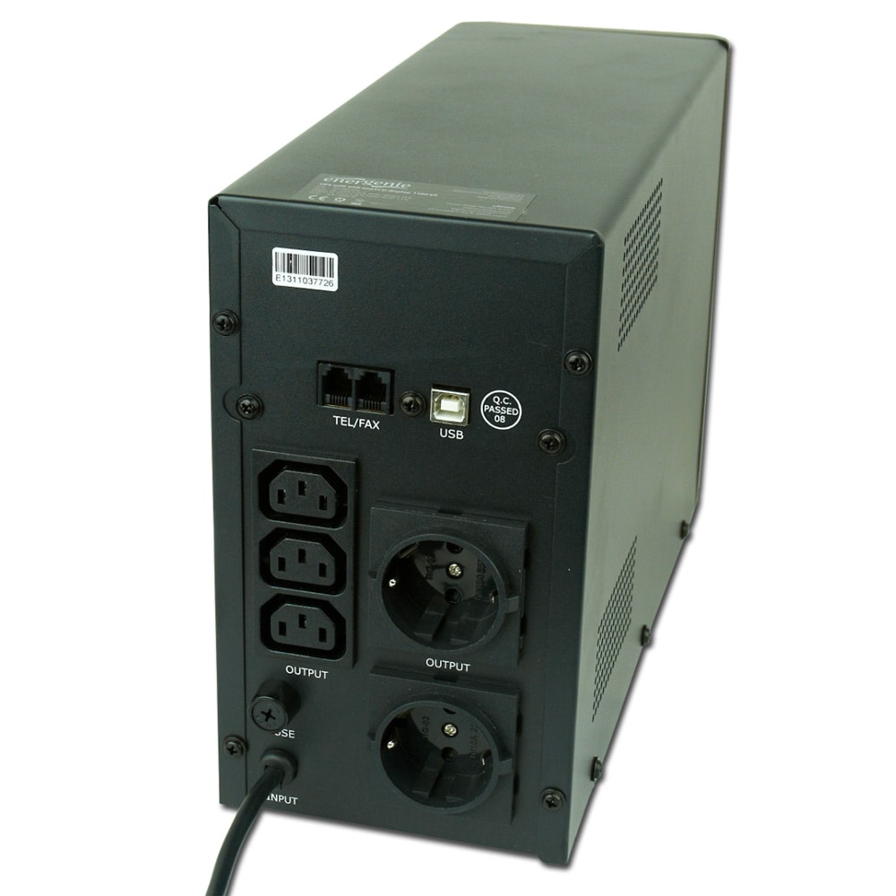 UPS Strömförsörjning 1500 VA 900W med LCD