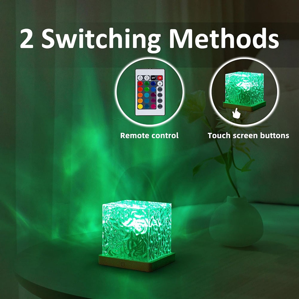 RGB Bordslampa med fjärrkontroll