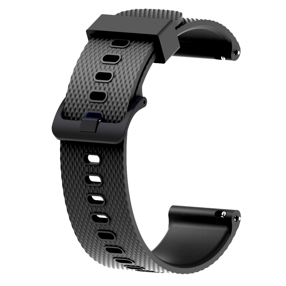 Silikonarmband till Garmin Vivoactive 3 20mm - Svart